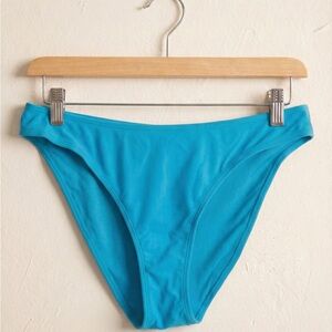 NWT Good American Reversible Bikini Bottoms, Atomic Blue Size Large
